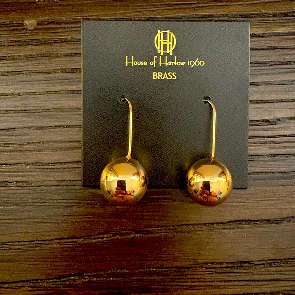 House of Harlow 1960 Jewelry - NEW House of Harlow 1960 Gold Earrings